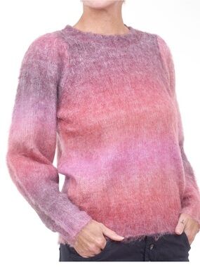 FRNCH Paris ombre sweater, Large.
